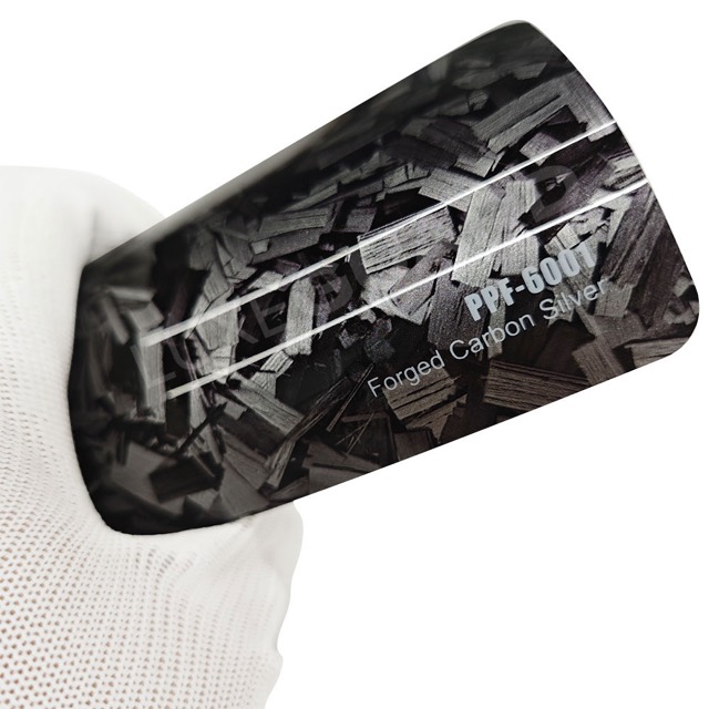 Forged Carbon Silver