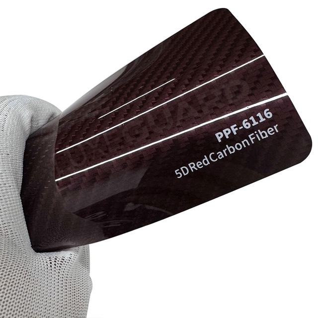 5D Red Carbon Fiber