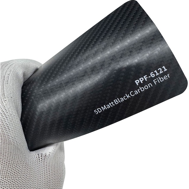 5D Matte Black Carbon Fiber