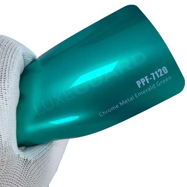 Chrome Metal Emerald Green