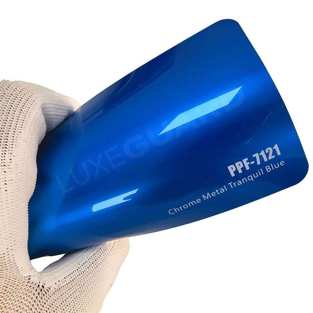 Chrome Metal Tranquil Blue