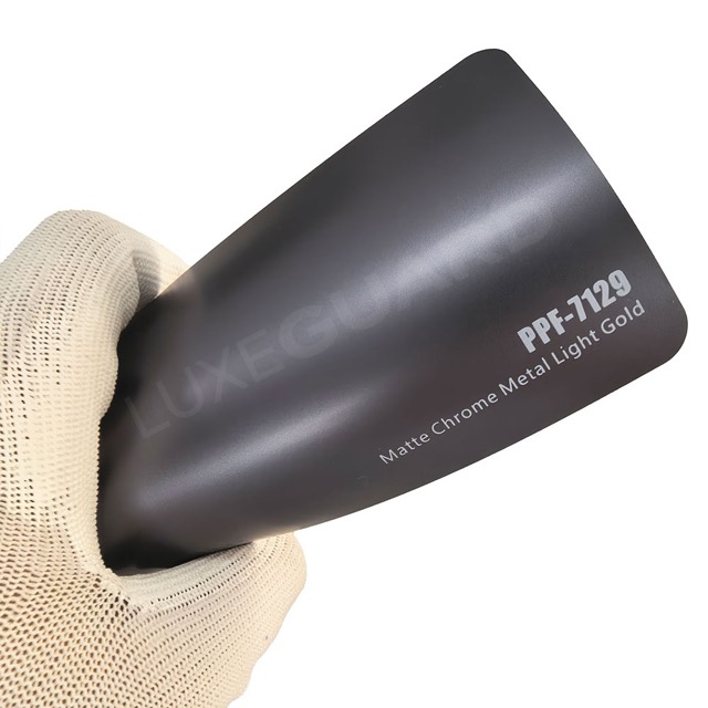Matte Chrome Metal Light Gold