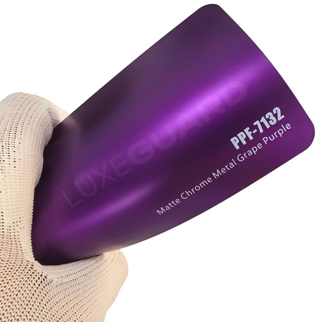 Matte Chrome Metal Grape Purple