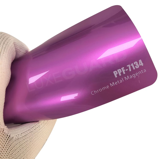 Chrome Metal Magenta